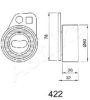 HONDA 14325P5TG00 Tensioner, timing belt